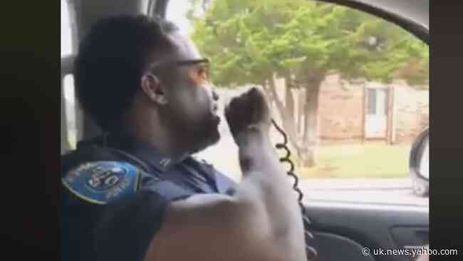Edmond Police Department 'Copsicle Man' Brings Cool Treats on Hot Day