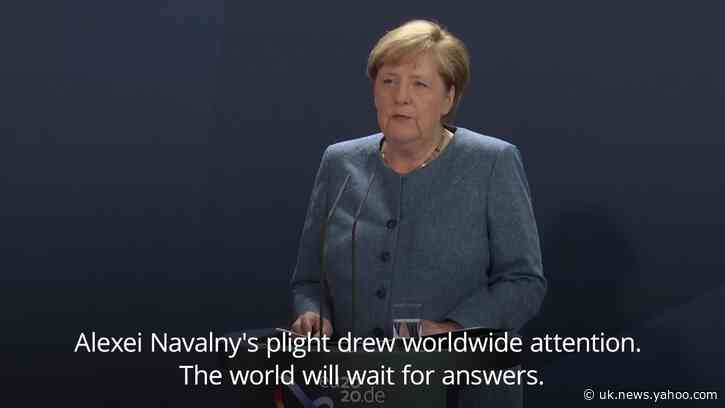 Merkel: Russian poisoning of Navalny is attempted murder