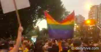 Anti-gay preacher from Toronto greeted with protests at Sunset Beach in Vancouver | News - Daily Hive