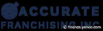 ACCURATE FRANCHISING, INC. NAMED A TOP FRANCHISE SUPPLIER BY ENTREPRENEUR MAGAZINE - Yahoo Finance