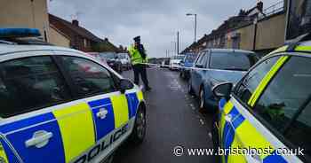 Large police presence as cordon set up in Filton
