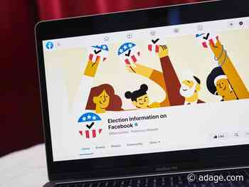 Facebook will block new political ads a week before Election Day