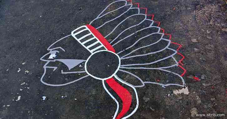 Bountiful High paints over American Indian drawings — but mascot’s fate won’t be decided until December