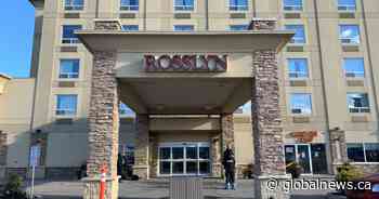 Police investigate suspicious death outside north Edmonton hotel - Global News