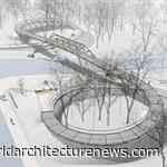 Pedestrian bridge designed by OOO “ADM” completed in suburban Siberia