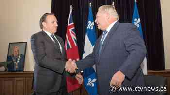 Ontario, Quebec premiers, cabinet ministers to meet for two days next week