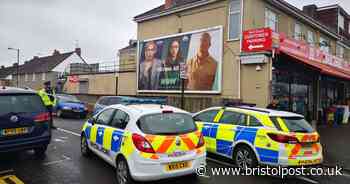 Filton cordon: Police hunting for two men with 'weapons'