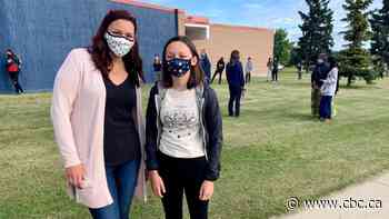 Parents keen for routine, concerned about risk as Edmonton Public Schools open - CBC.ca