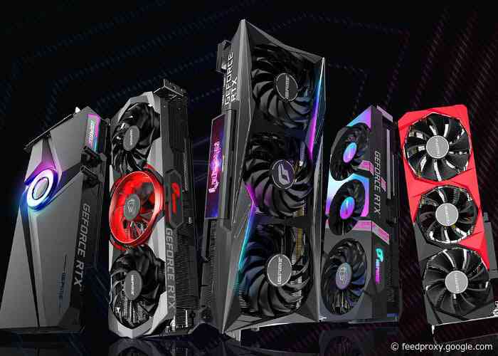 New Colorful GeForce RTX 30 Series graphics cards introduced