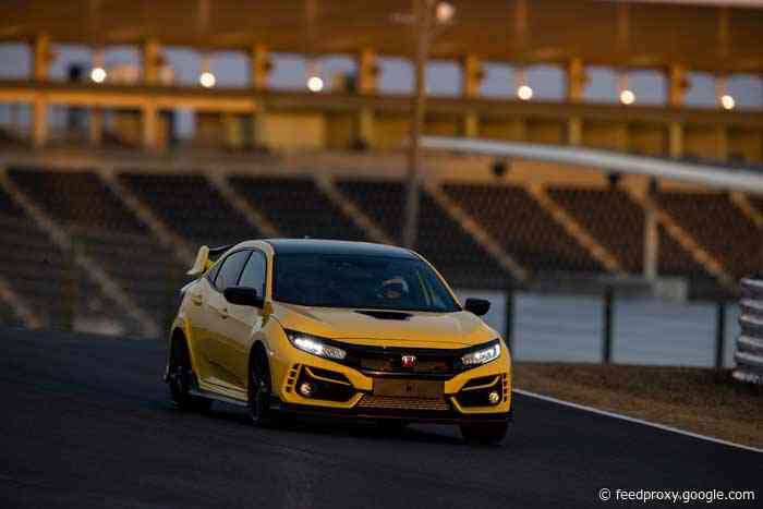 2021 Honda Civic Type R Limited Edition comes in exclusive Phoenix Yellow