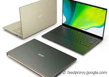New Acer Swift 5 and Swift 3 notebooks unveiled