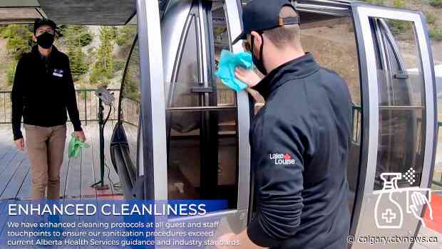 Sunshine Village and Lake Louise ski resorts include mandatory masks and heated tents in reopening plans