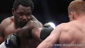 'Povetkin left Whyte with an open cut'