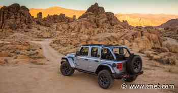 Jeep will build solar charging stations on trails for the Wrangler 4xe plug-in hybrid     - Roadshow
