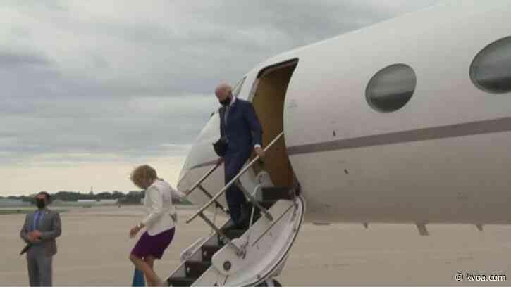 Jacob Blake speaks by phone with Joe Biden