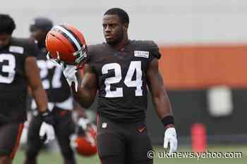 Browns RB Chubb stays humble, hungry with big payday ahead