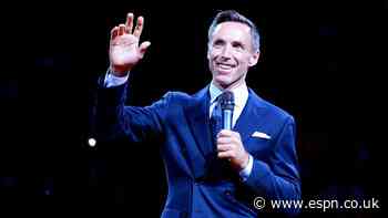 Steve Nash satisfies 'coaching itch,' eager to reconnect with Kevin Durant, Kyrie Irving with Nets - ESPN.co.uk