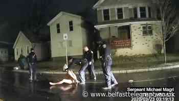 Police officers involved in suffocation of black man in New York suspended