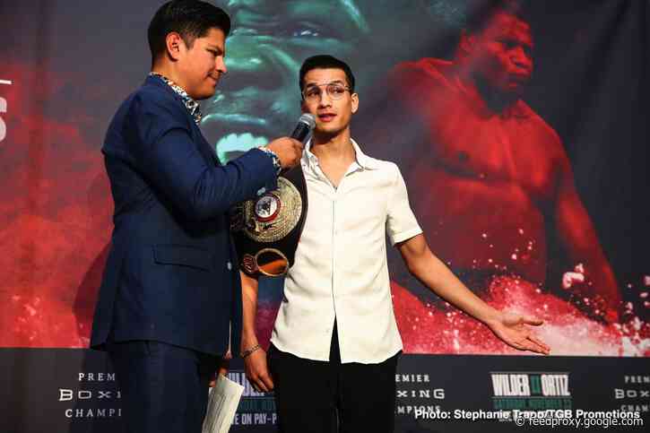 Brandon Figueroa training quotes for Sept.26 on Showtime PPV