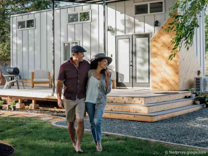 How a tiny-house couple used $35,000 to hack their 290-square-foot living space, rejecting minimalism and maximizing practicality
