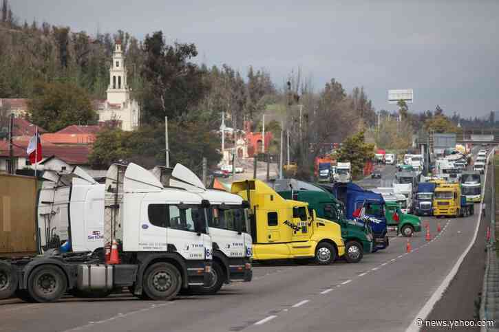 Chilean truckers end week-long strike on promise of beefed up security