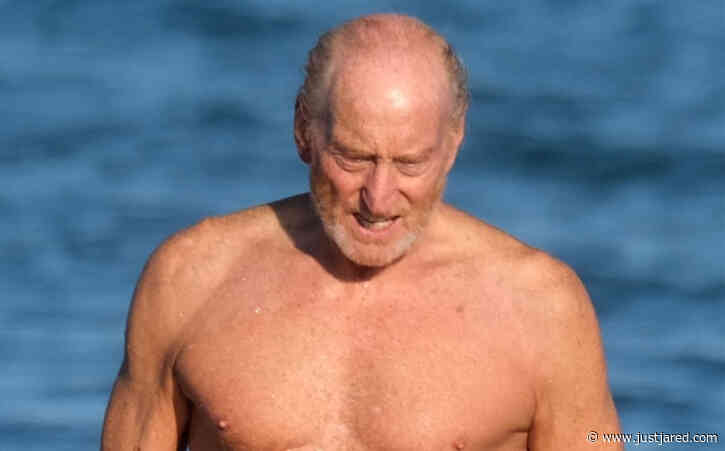 Game of Thrones' Charles Dance Shows Off Fit Body at the Beach at 73