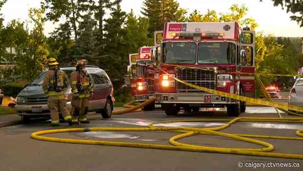 Calgary firefighters respond to multiple fires