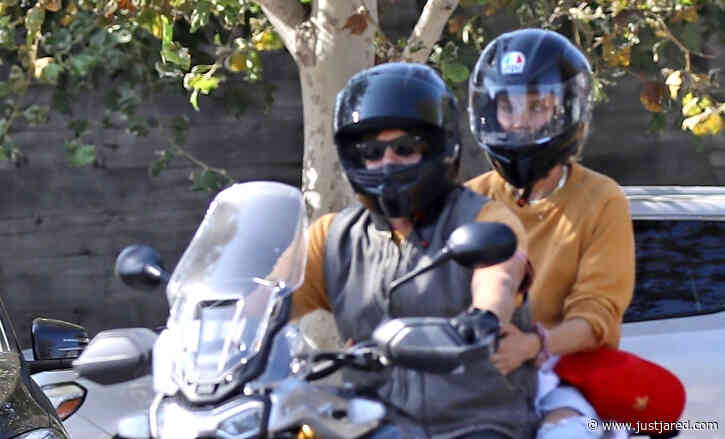 Diane Kruger & Norman Reedus Ride His Motorcycle During a Shopping Trip