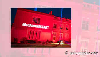 Arts organizations and more will light up tonight for Red Alert RESTART - The Daily Gazette