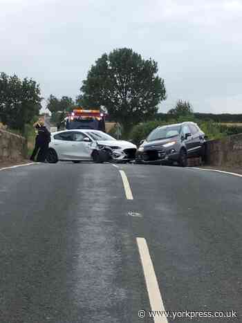Road reopens after crash blocks bridge in North Yorkshire