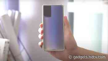 Vivo Teases a Phone With Colour-Changing Back Panel