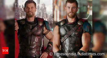 Watch: Randeep Hooda's transformation into Chris Hemsworth's 'Thor' is all things hilarious and impressiv - Times of India