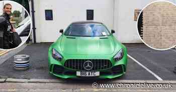 Andy Carroll has X-rated note left on Mercedes by livid pizza boss