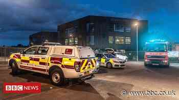 Children held over Blackpool primary school fire