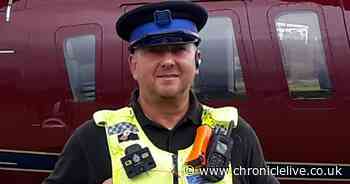 Off-duty officer spots wanted fugitive while out celebrating wedding anniversary