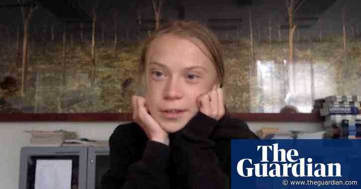 Greta Thunberg says new film captures her 'shy, nerdy' personality – video