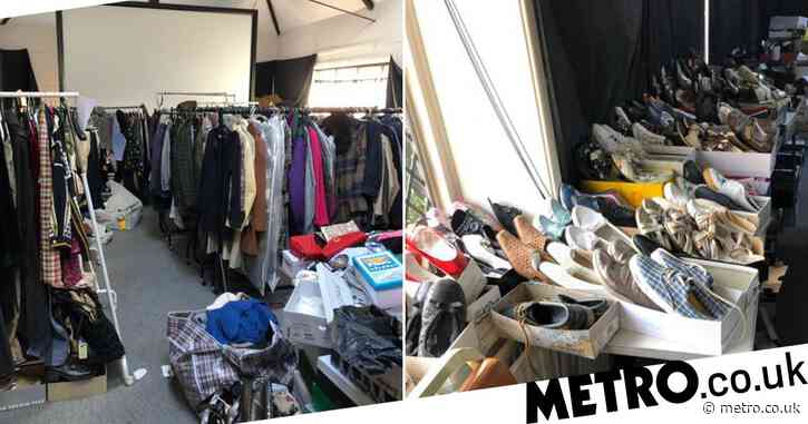Hoarder bought £1,000 of clothes a week she never wore