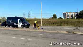 Cyclist injured in crash near Finch and Hwy. 400 - CityNews Toronto