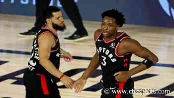 OG Anunoby's reaction to clutch game-winner against Celtics was reminiscent of Kawhi Leonard