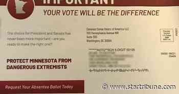 GOP-slanted mailers to Minnesotans has tie to Kanye West campaign
