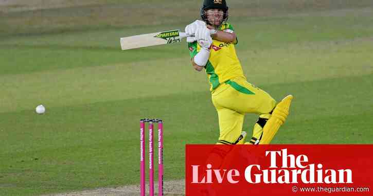 England set Australia 163 to win first T20 international – live!