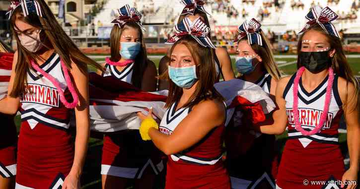 Utah’s rate of new coronavirus cases rises back above 400, with 12 new outbreaks in schools reported Friday.