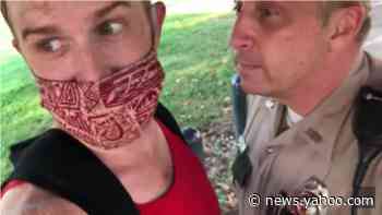 Trooper arrested after video shows him ripping off protester’s mask in Tennessee