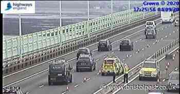 This is why one lane of the M4 Severn Bridge is closed tonight