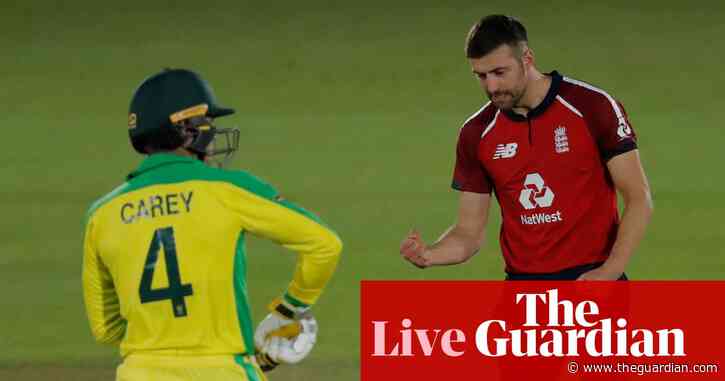 England beat Australia by two runs to win first T20 international – live!