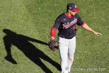 Nationals' Soto scratched vs. Braves with sore left elbow