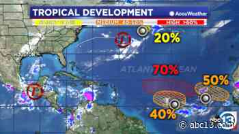 Tropical weather: Watching multiple waves in the Atlantic - KTRK-TV