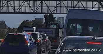 Two motorcyclists taken to hospital following M2 collision - Belfast Live