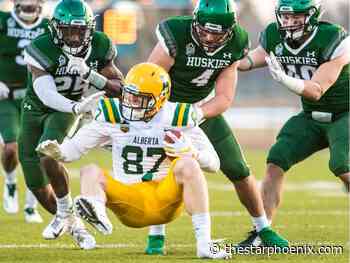Putting on the pads: Huskie football practices on tap, at long last