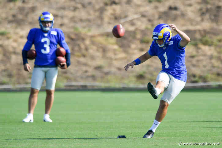 Rams pick rookie Sam Sloman to be their new kicker